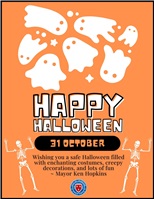 Happy Halloween from Mayor Ken Hopkins! 